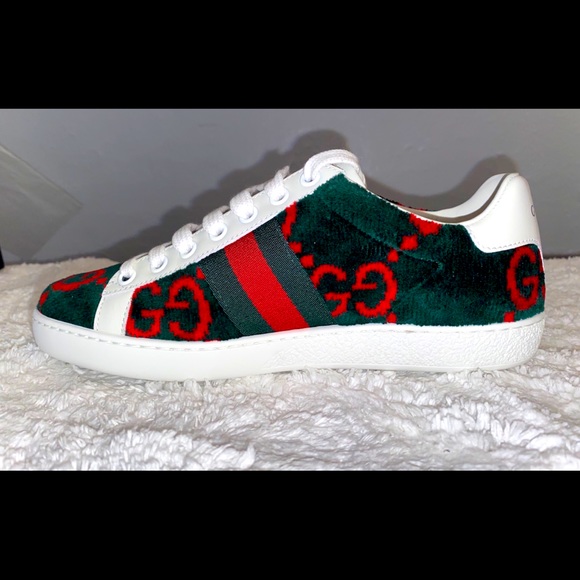 women's ace gg terry cloth sneaker